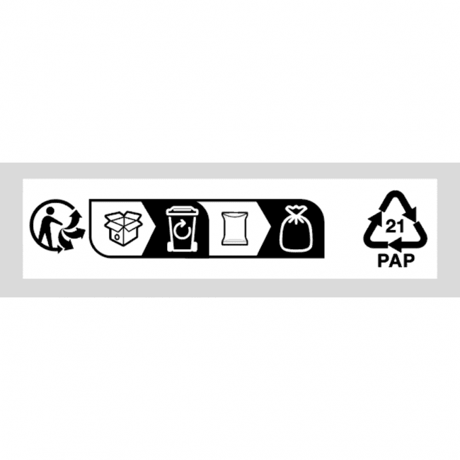 Mask with Brown Ponytail – Black