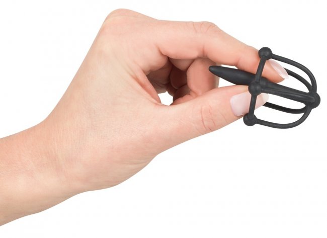 Penis Plug With Glans Cage