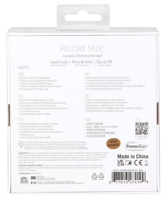 Pillow Talk Lusty