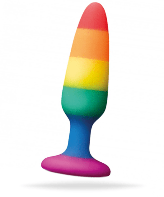 Pleasure Plug Rainbow - Small pride analplugg