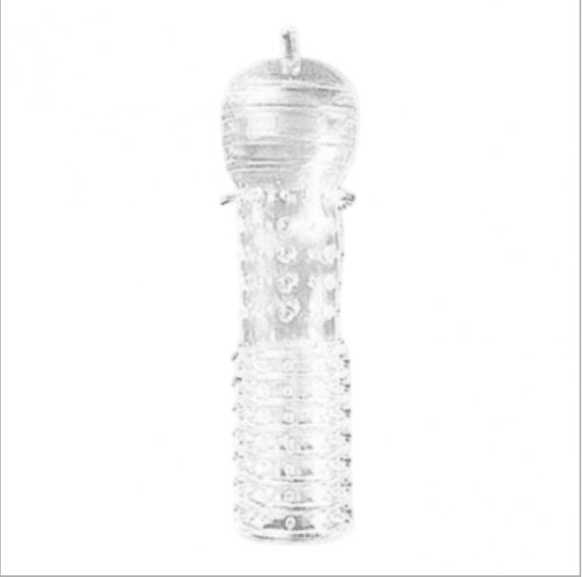 Lovesecret - Ribbad transparent penissleeve #5