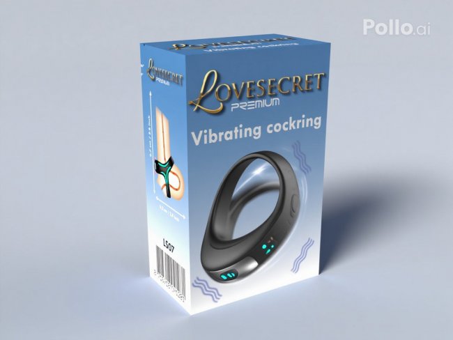 Lovesecret - Vattentät Vibrerande Kukring