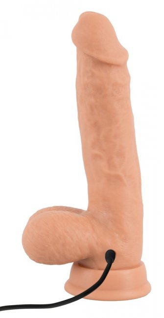 Uppladdningsbar vibrator med 10 olika vibrationer och en 10 sekunders highspeed rotation. Tillverkad av supermjuk silikon.