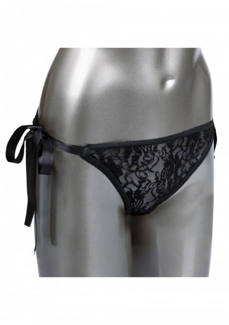 Remote Control Lace Thong Set