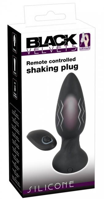 Uppladdningsbar plug med 7 pulserande funktioner. Helt vattentät. Högkvalitativ silikon. Fjärrstyrda funktioner. Bred bas.