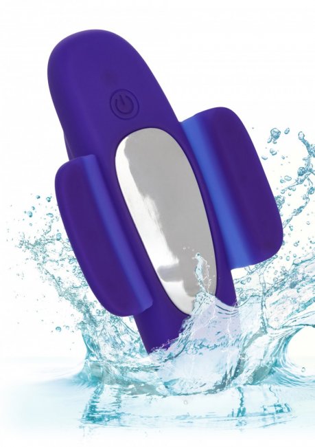 Vibrator med magnetiska flikar som funkar med alla olika trosor. Uppladdningsbar och vattentät. 12 fjärrstyrda funktioner.