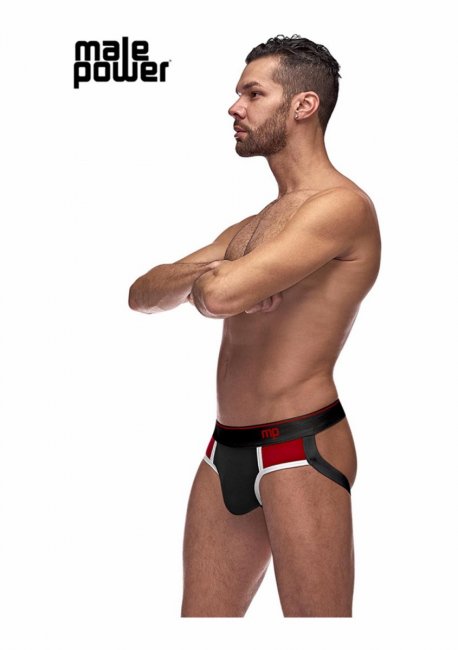 Retro Sport Panel Jock Red
