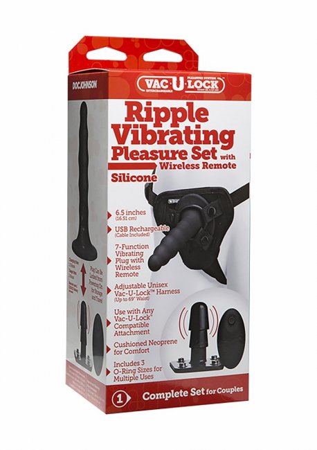 Ribbed Vibrating Pleasure Set