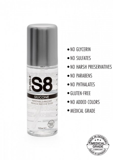S8 Premium Silicone Lube silikonbaserat glidmedel