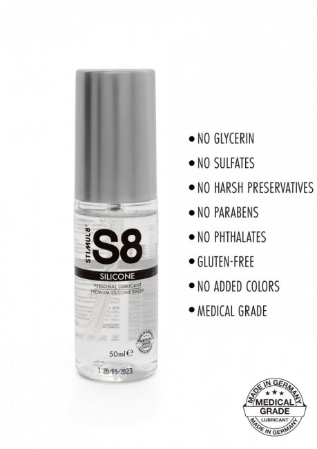 S8 Premium Silicone Lube silikonbaserat glidmedel