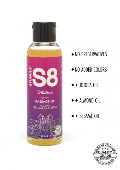 S8 Massage Oil Vitalize