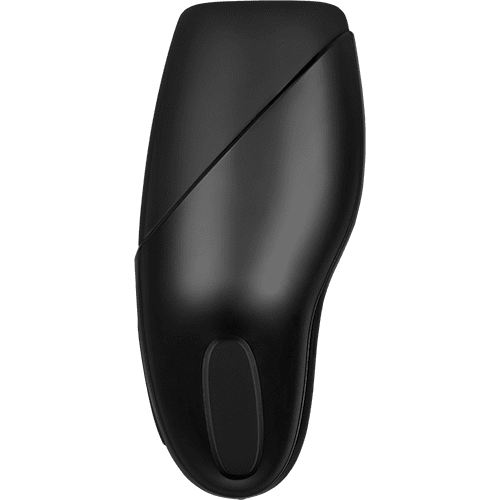 Svart vibrerande masturbator för män från Satisfyer
