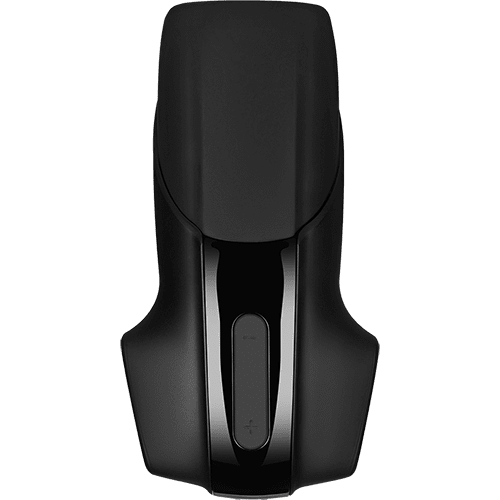 Svart vibrerande masturbator för män från Satisfyer