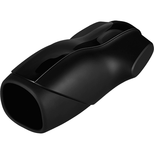 Svart vibrerande masturbator för män från Satisfyer