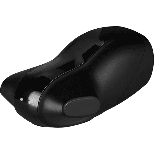 Svart vibrerande masturbator för män från Satisfyer