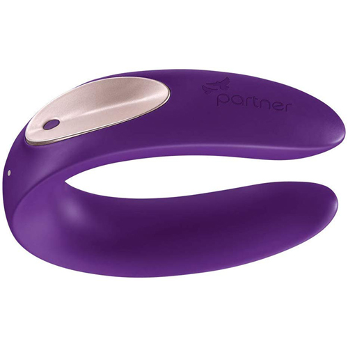 Satisfyer Partner Plus Remote - Lila multifuntionell parvibrator