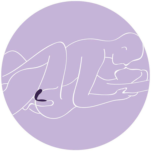 Satisfyer Partner Plus Remote - Lila multifuntionell parvibrator