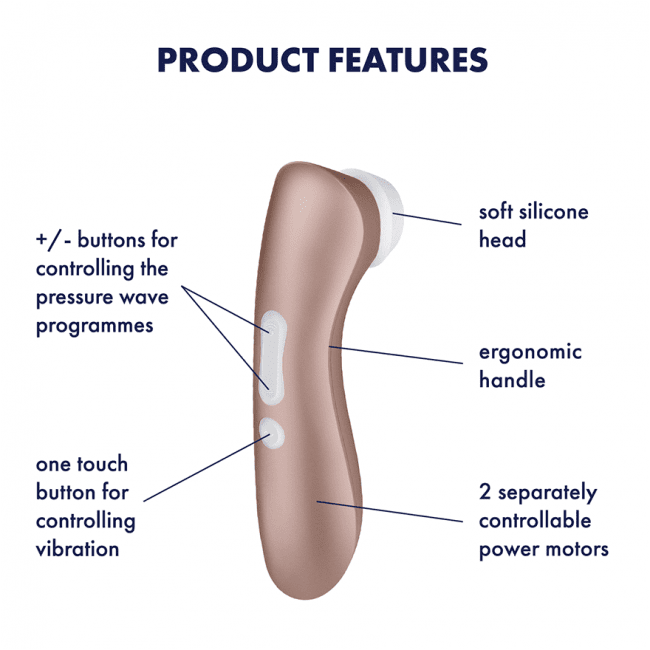 Satisfyer Pro 2 + lufttrycksvibrator