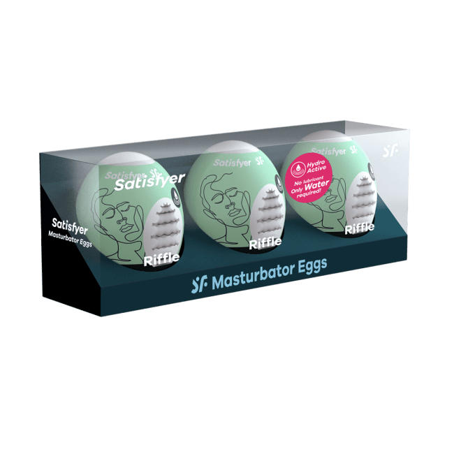 Satisfyer Masturbator Egg Riffle