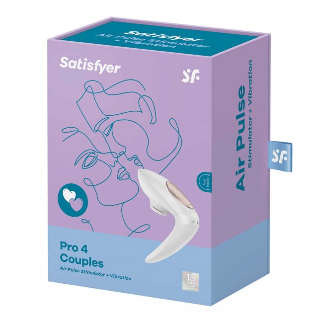 Satisfyer PRO 4 Couples Lufttrycksstimulator