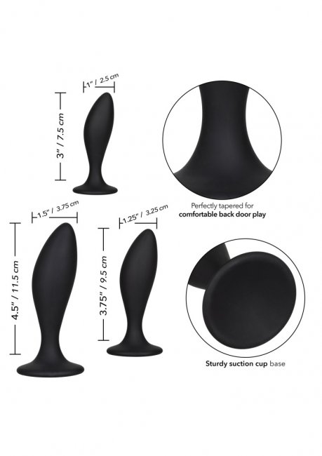 Silicone Anal Curve Kit