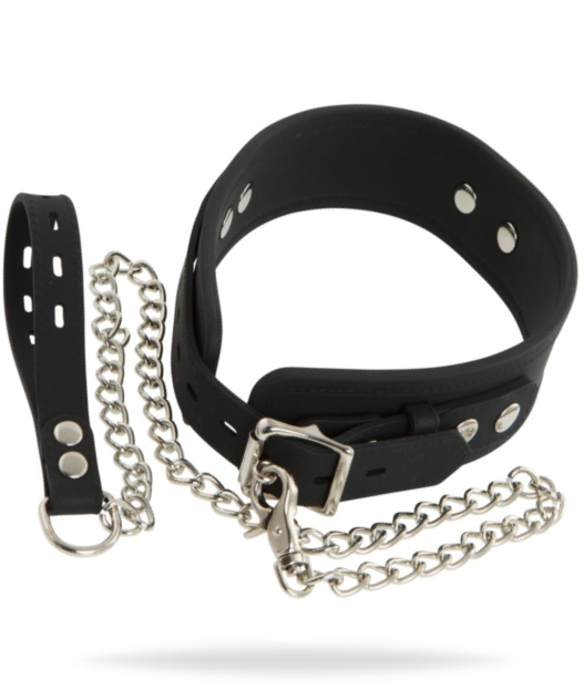 Silicone Collar with Leash