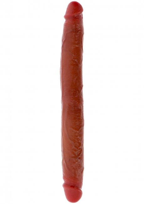 Silicone Foreskin Double Dong 35 cm