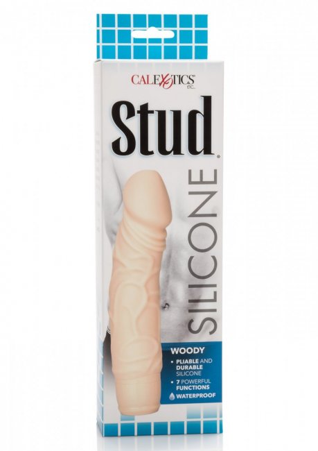 Silicone Stud Woody vibrerande dildo
