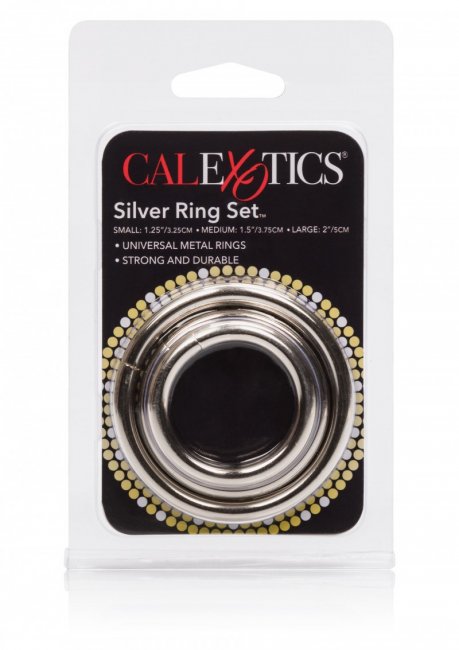 Silver Ring - 3 Piece Set