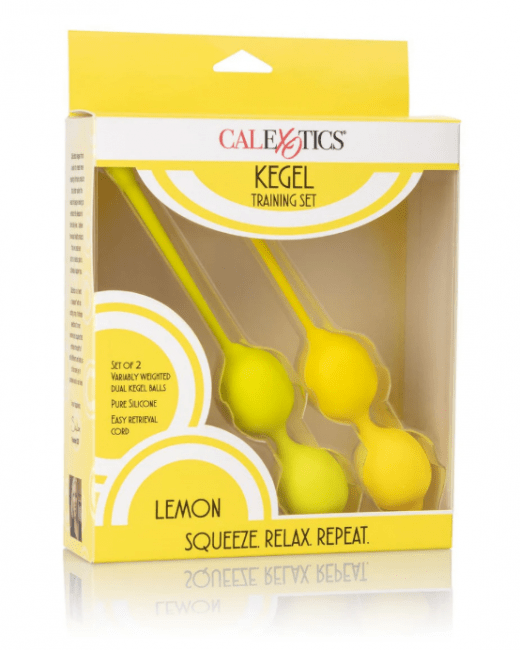 Kegel Training Set Lemon