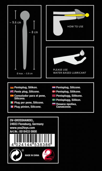 Sperm Stopper Penis Plug