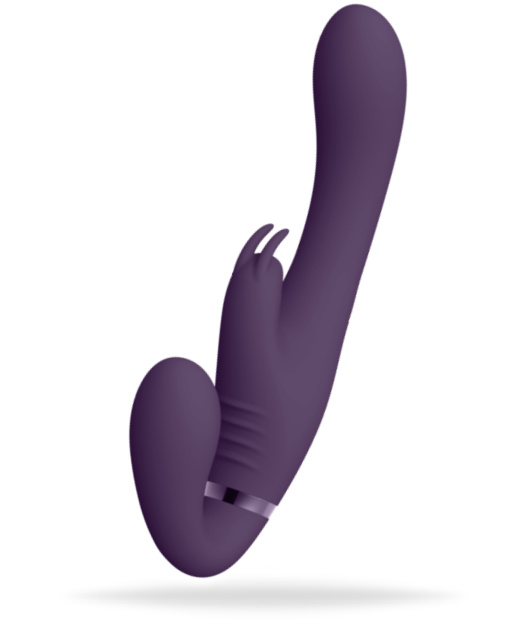 Suki Strapless Strap-on Rabbit