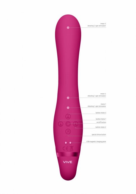 Suki Strapless Strap-on Rabbit