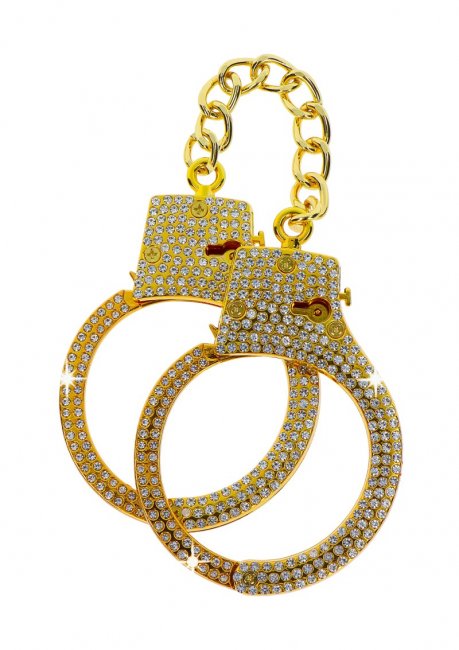 Taboom Diamond Wrist Cuffs Gold