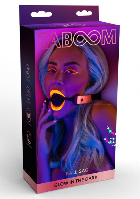 Taboom Glow In The Dark Ball Gag