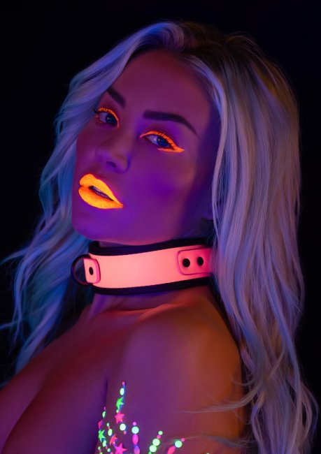 Taboom Glow In The Dark Collar and Leash