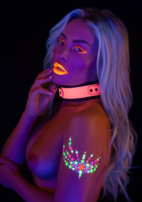 Taboom Glow In The Dark Collar and Leash