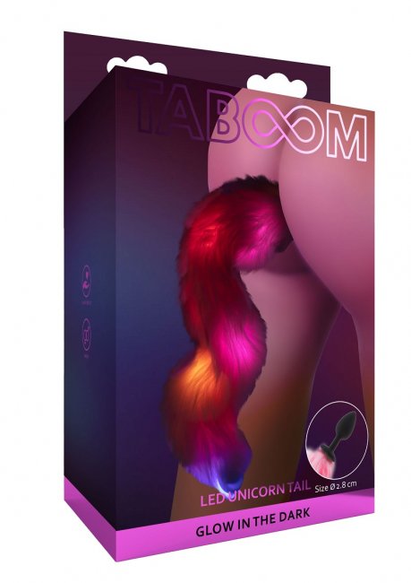 Taboom Unicorn Tail & Buttplug LED