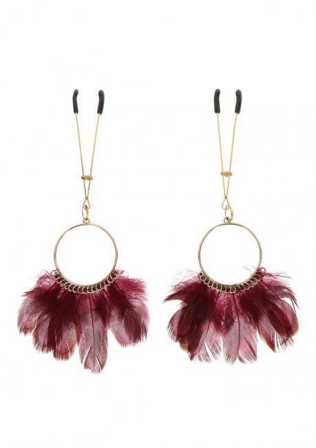 Taboom Tweezers With Feathers