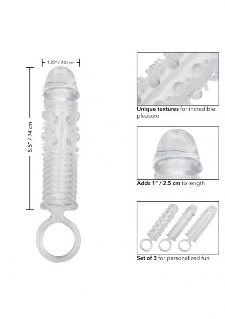 Textured Extension Set 3 Pcs