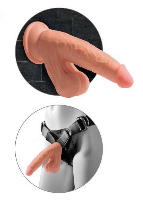 Triple Density Cock with Swinging Balls