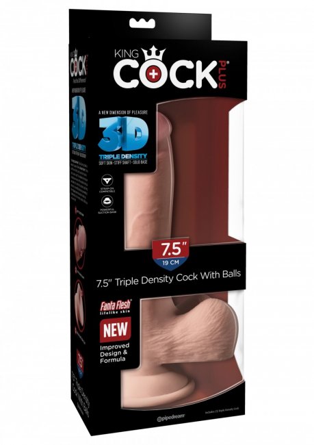 Realistisk dildo med en revolutionerande och ny teknik. Stark sugkopp och högkvalitativt material som känns verkligt.