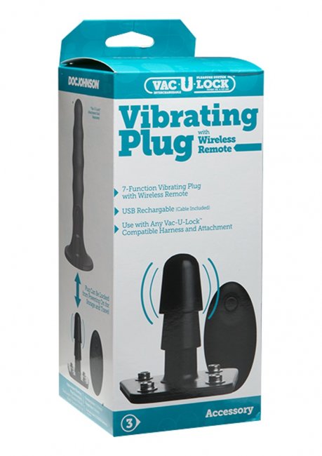 Vibrating Plug with Remote
