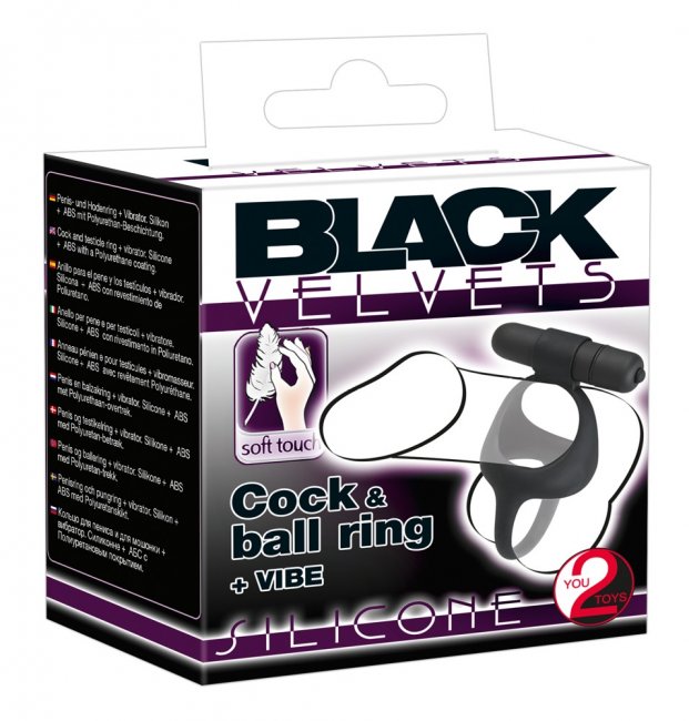 Vibro-cock Ring with Testicle Spreader