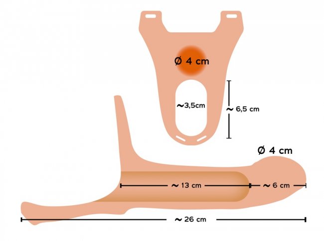 You2Toys Silicone Strap-On