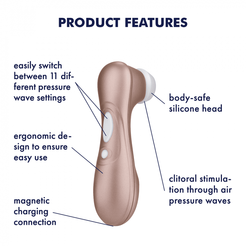 Satisfyer Pro 2 Generation 2 med tryckvågsteknik